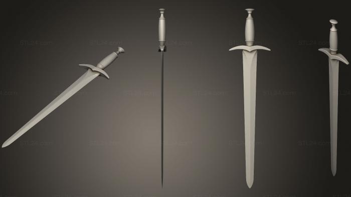 Weapon (Swords 01 7, WPN_0195) 3D models for cnc